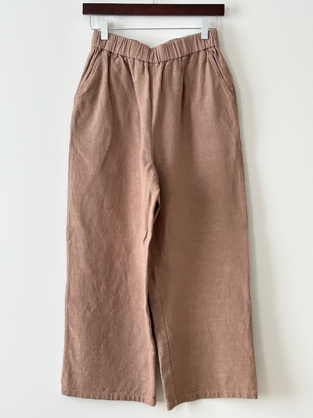 Grae Cove Linen & Cotton Sloane Wide Leg Pants